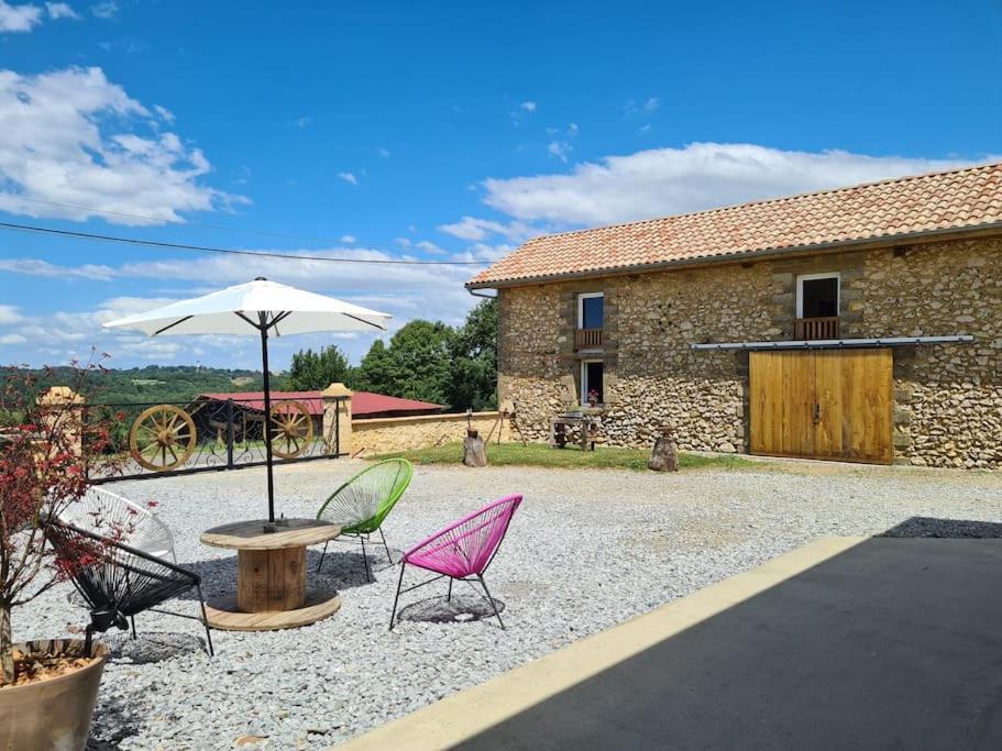 Maison dans corps de Ferme 6 couchages Pimbo Extérieur photo