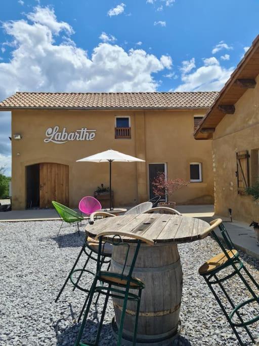 Maison dans corps de Ferme 6 couchages Pimbo Extérieur photo