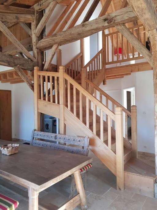 Maison dans corps de Ferme 6 couchages Pimbo Extérieur photo